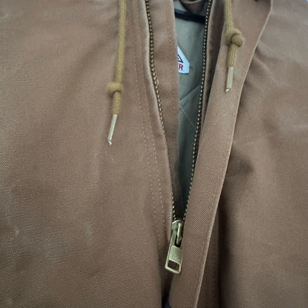 Men's Brown Performance Jacket - Picture 4 of 5